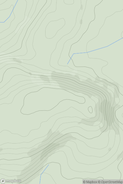 Thumbnail image for Fan [South-West Wales] [SN672315] showing contour plot for surrounding peak
